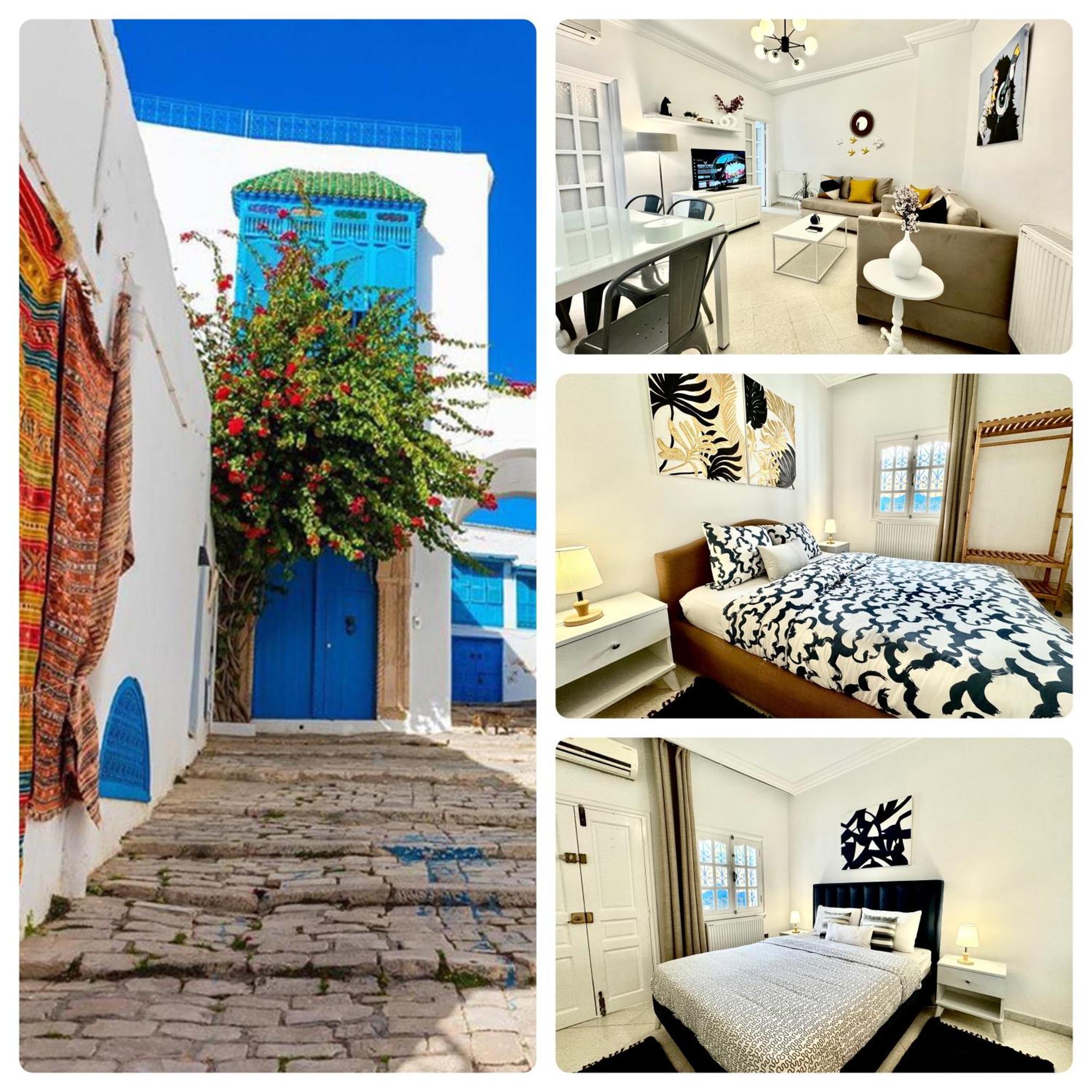 Cosy Apartment In Sidi Bou Said Village Exterior foto